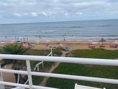 Balcony/terrace, Maison d'hote sur la Plage de Bouznika in Bouznika