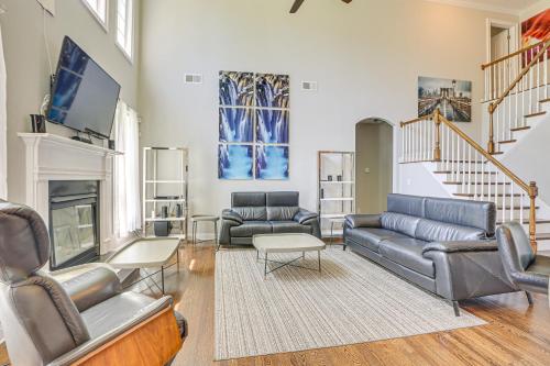 Spacious High Point Family Home with Yard and Grill