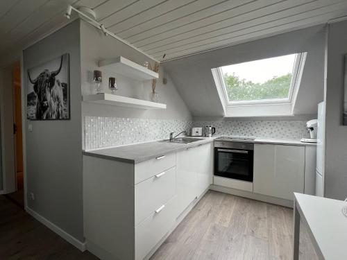 kuhinja, Moderne Ferienwohnung in Ruhrstrasse