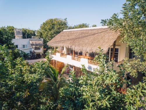 شرفة/ تراس, Hotel & Suites Oasis Bacalar in Bacalar