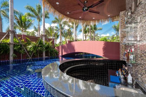 Bar/lounge, Boutique Resort Private Pool Villa (Pet friendly) in Pa klok