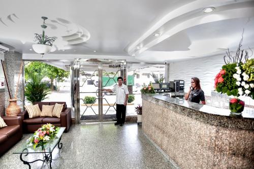Vestíbulo, Hotel Marbella in El Cangrejo