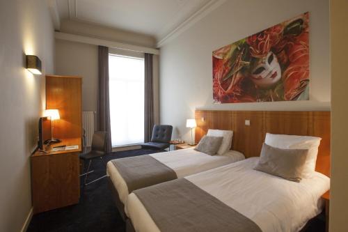 Theater Hotel Leuven Centrum Room Type - Standard Double or Twin Room with Bath