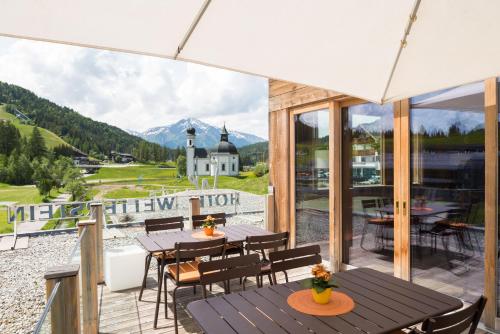 Balcony/terrace, Hotel Wetterstein in Seefeld