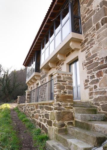Viesnīcas āriene, Ribeira Sacra a Orilla Rio Miño Casas do Pincelo (Ribeira Sacra a Orilla Rio Mino Casas do Pincelo) in Souto