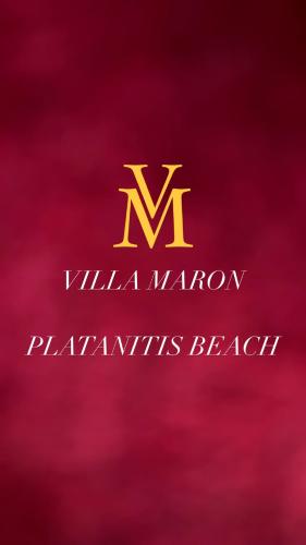 Villa Maron - Platanitis Beach gîte à louer Dióni