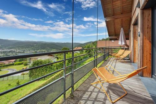 Chalet La Souris, chaleureux avec vue panoramique - Location, gîte - Gérardmer