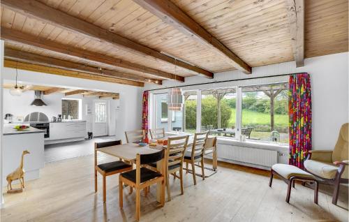 Kitchen, Holiday Home Arup Byvej in Snedsted