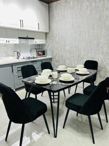 virtuve, KERUEN SARAY APARTMENTs 20-1 in Turkistan