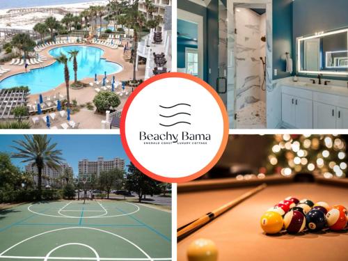 Beachy Bama: 5 bed 5 Bath Beach Resort Cottage – khách sạn tại Gulf Highlands