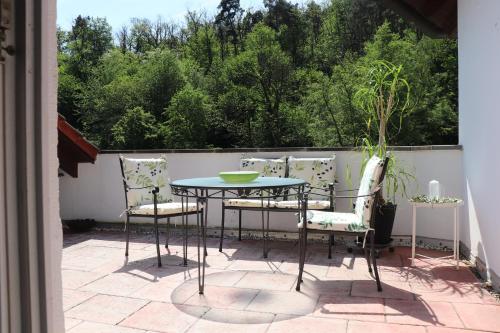 Kilátás, Residenz Waldblick 5 STERNE Penthouse-Ferienwohnung Klassifizierung DTV in Wachenheim an der Weinstrasse