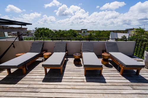Penthouse with private jungle, pool, downtown, Tulum (fotografie 6)