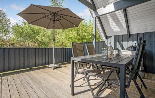 Balcony/terrace, Cozy Home In Rømø With Sauna in Toftum