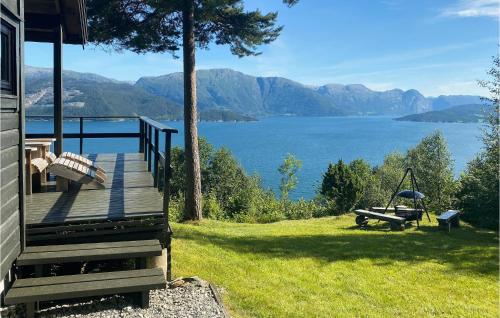A szálláshely kívülről, Gorgeous Home In Norheimsund With Wifi in Norheimsund