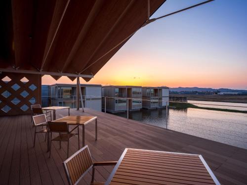 Балкон/тераса, SHONAI HOTEL SUIDEN TERRASSE in Tsuruoka City
