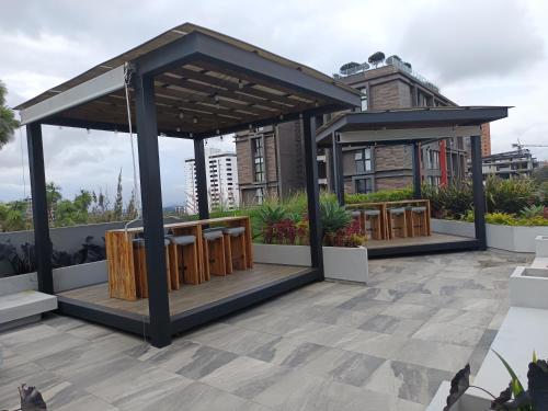 Balcony/terrace, Hermoso Shanti House en Vista Hermosa 2 Edificio SQ in Zone 15