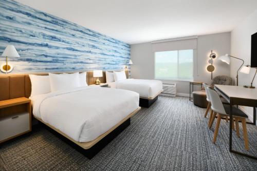 Studio Queen Suite with Two Queen Beds