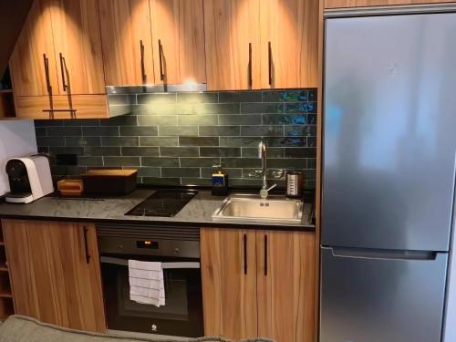 Konyha, Las Horneras de Cobeta Apartamento Petronila in Ablanque