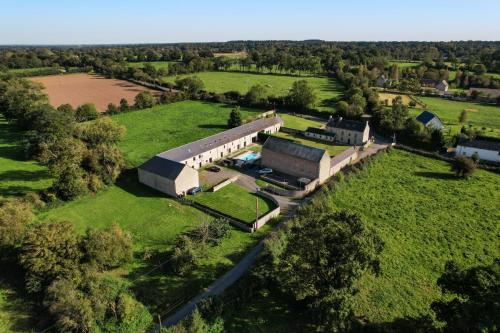 Viesnīcas āriene, Le Pressoir de la Vieville, Gite St Exupery in Mandeville-en-Bessin