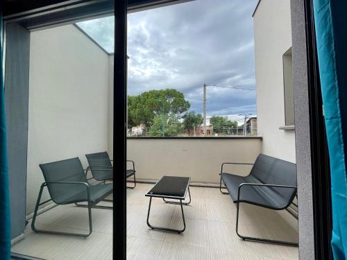 Facilities, Bessan 2 Ch 5 personnes wifi parking calme in Bessan