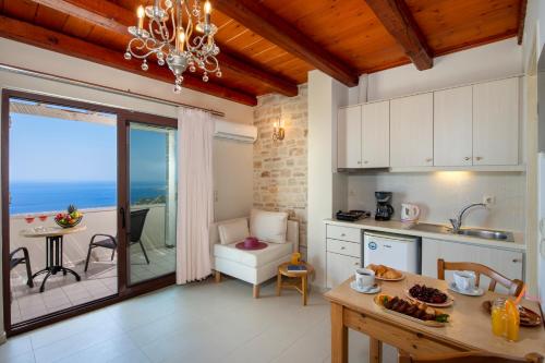 Balcony/terrace, Stefanos Village Hotel in Foinikas