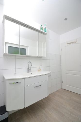 浴室, Ferienwohnung Waldhauser in 布賴滕貝格