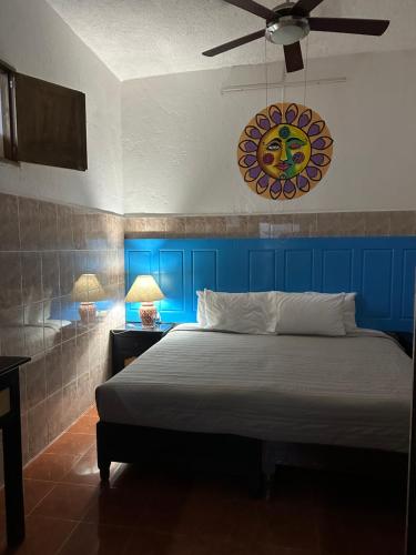 1 double bed