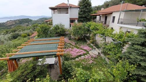 A szálláshely kívülről, Mikros Paradisos Pelion in Agios Vlasios