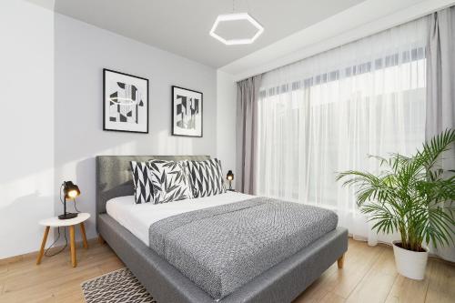 Ap Silver Night Dust - 1BR & AC - Centrum, Krakow