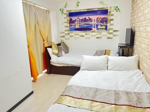 403 Oshiage sta 3mins walk! Wi-Fi & Elevator 4pax 1