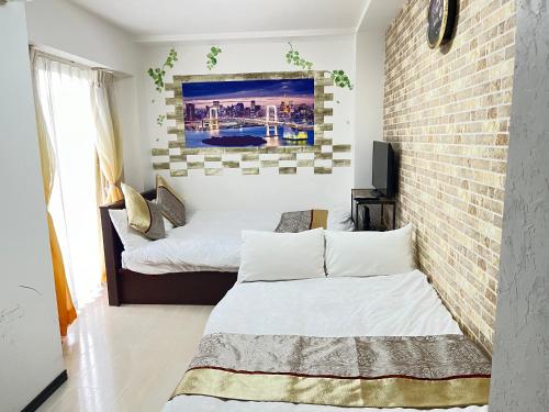 403 Oshiage sta 3mins walk! Wi-Fi & Elevator 4pax 2