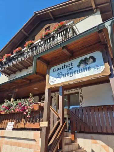 Gasthof zur Burgruine in Pottenstein, Deutschland