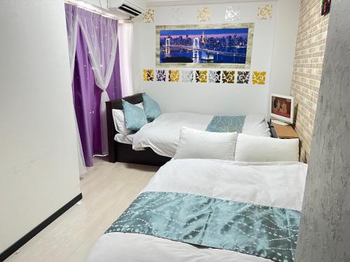 503 Oshiage sta 3mins walk! Wi-Fi & Elevator 4pax, Tokyo