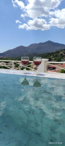 Swimming pool, Keramos Hotel in Zaros