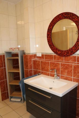 Fürdőszoba, Feriendomizil im Aller Leinetal bei der Fachwerkstadt Celle in Hambuhren