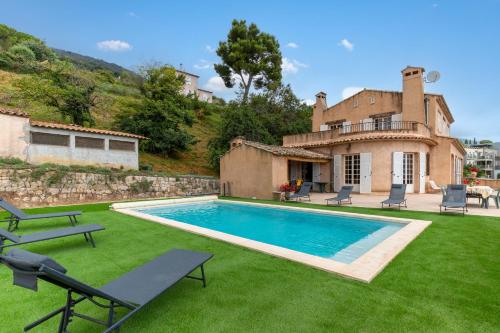 Happyfew La villa Gattieres gîte à louer Gattières