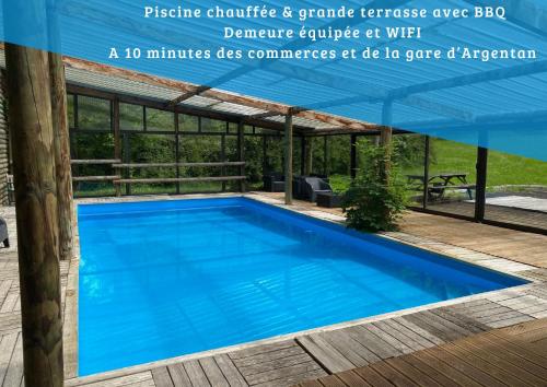 La Demeure du Domaine de Tertu - 12 pers gîte à louer Trun