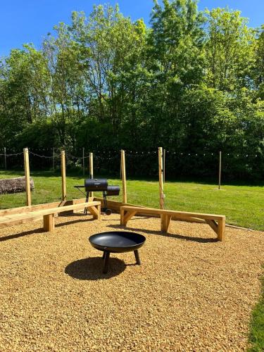 Vista exterior, Damson Bell Tent in Worcestershire