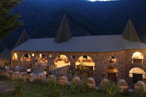 Restaurant, Sangar Gala Resort Hotel in Qax