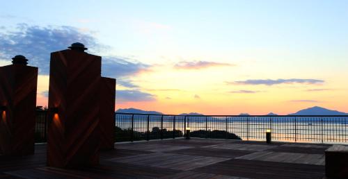 Balcony/terrace, Namhae Lapis Hotel in Changseon-myeon