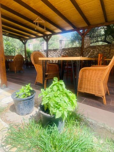 Restorāns, Irini's Guesthouse in Qeparo