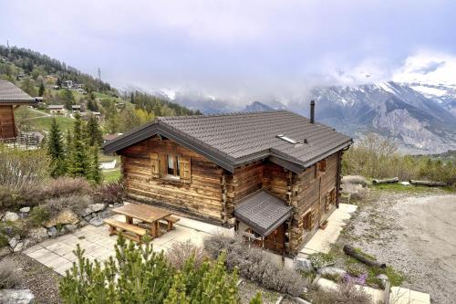 Chalet le Raccard in La Tzoumaz, Schweiz