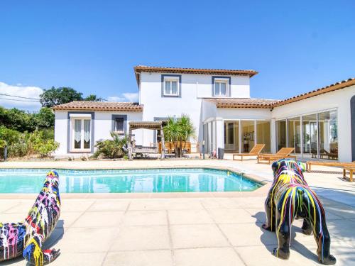 Holiday Home Villa Les Oliviers by Interhome – khách sạn tại Saint-Barthelemy