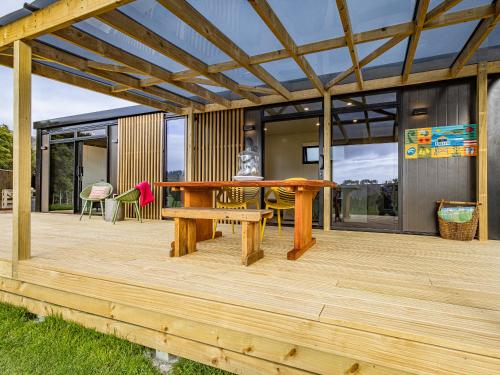 ทัศนียภาพภายนอกโรงแรม, Whare Awa - River House in the Rangitīkei (Whare Awa - River House in the Rangitikei) in ฮันเตอร์วีลล์