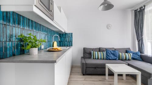 Konyha, Apartamenty PIAMOLA Baltic Park Stegna in Stegna