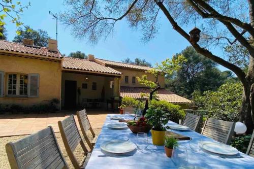 Villa provençale atypique à 5 m à pied de la plage gîte à louer Plage de Boulouris