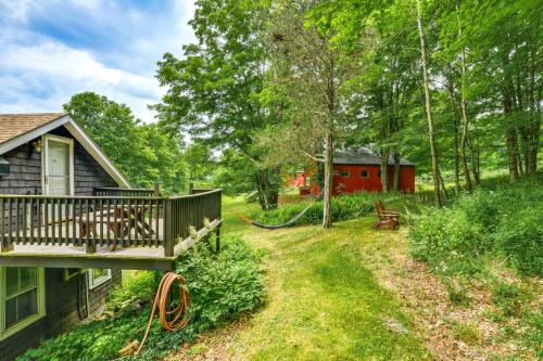Cozy Catskills Vacation Rental with Deck! in Fleischmanns, USA