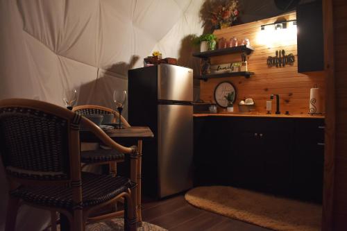 A szálláshely kívülről, WATERFRONT LUXURY GLAMPING DOME in Rogersville (AL)