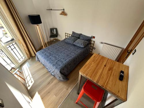 1 double bed