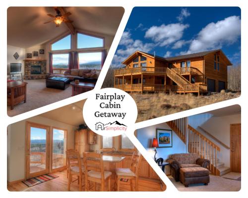 Remote Cabin Getaway Wraparound Deck Fast Wifi in Fairplay, USA